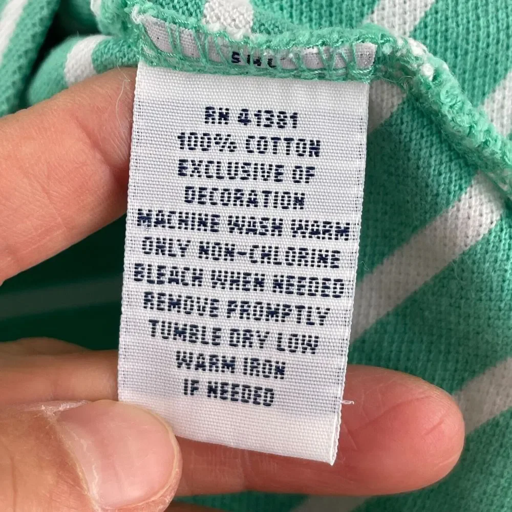 Polo Ralph Lauren Polo Shirt Men Large Aqua Green Striped‎ Orange Pony SS Preppy